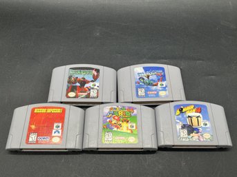 Collection Of N64 Games