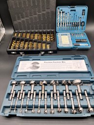 Rockler Precision Forstner Bit Set A Rockler Driver Set And A Case Of Replacement Drill Bits