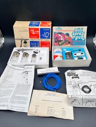 2 Air Brushes Thayer & Chandler And A Badger Mini Spray Gun