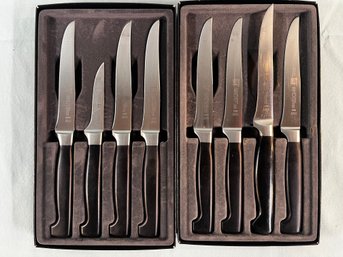 2 Sets J A Henckels Made In Germany Steak Knives