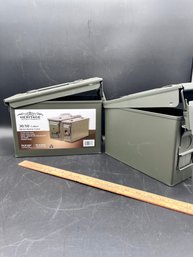 2 Heritage Security Products Metal Ammo Cans