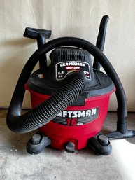Craftsman Wet/dry Vacuum 16 Gallons 5.5 Horsepower With Attachments