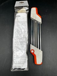 Stihl 2 In 1 File Holder For Sharpening Chainsaws