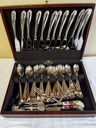 Stainless Flatware Set By Yamazaki