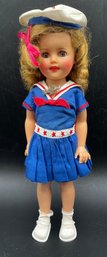 Vintage Ideal Shirley Temple Sailor Doll Circa Late 50s Early 60s