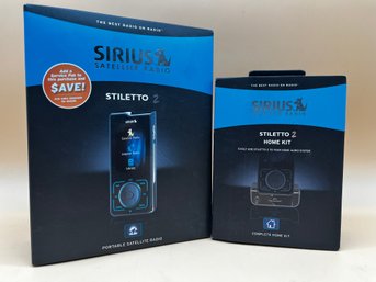 Sirius Stiletto 2 Satellite Radio System For Home And Car
