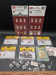 Lot Of Mini Figures And Set Pieces