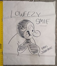 Loweezy Smif Sketch By John Rose