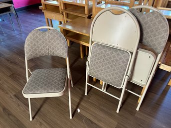 3 Folding Chairs
