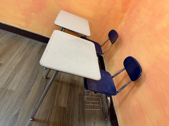 Lot Of 2 School Desks