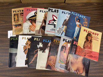 Lot Of Vintage Playboy Magazines #11