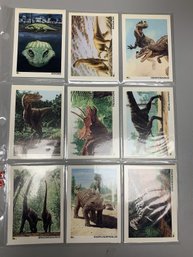 1992 Dinocardz #1-#50 Great Condition- Dino Facts - Illustration By Dave Marrs