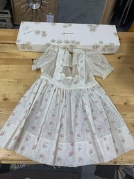 Gilchrists Doll Dress With Original Box