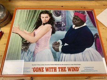 Gone With The Wind Lobby Card Scarlett OHara Enlists The Aid Of Hattie McDaniel