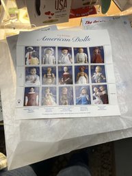 1997 Scott #3151-32 Classic American Dolls - Sheet Of 15 Stamps - Mint NH