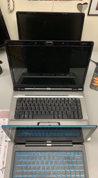 Lot Of 3 Computers For Parts- Intel Nextbook, Samsung, & Hp Pavilion-non Working