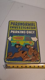 Scooby Doo Tin Sign