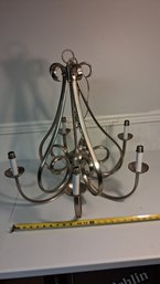 5-Light Metal Chandelier