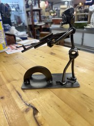 Unique Bolt Man Card Holder