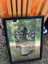 Vintage Stadium Club Canadian Club Bar Mirror