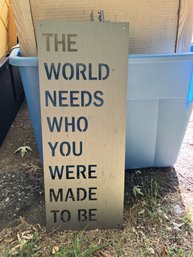 Inspirational Metal Wall Art