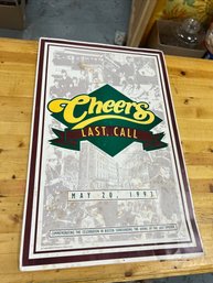 Cheers Last Call Poster 1993