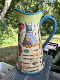 Large Cute Ceramic Pitcher