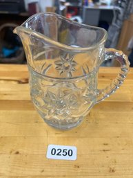 Vintage Cut Glass Pitcher
