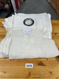 Set Of 2 84' Sheer Textures Curtain Panels