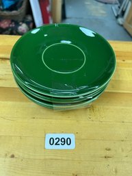 Aloha Dinnerware By French Saxton - Green Set Of 6