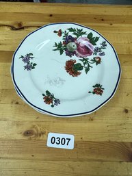 Set Of 4 Made In England Floral Plates Gorgeous