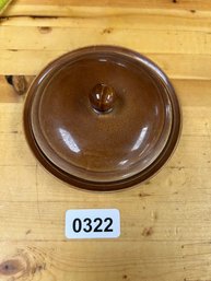 Brown Dish With Cover Made In Ireland