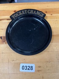 Plastic Pocket Change Dish