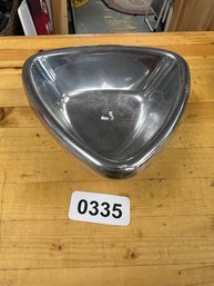 Lenox Metal Triangular Dish