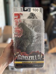 Godzilla 2001 Action Figure  Japanese Import Kaiju Collectible  Sealed In Package