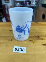 Vintage 'Jack And Jill' Nursery Rhyme Glass - DP