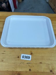 White Ceramic Baking Dish (Maybe Great To Make Bacon)