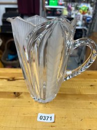 Large Glass Vase With Elegant Design