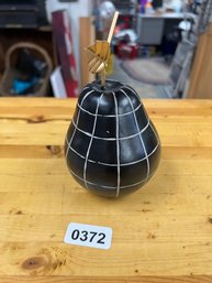 Decorative Black And White Pear