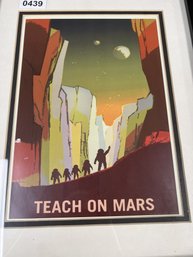 'Teach On Mars' Print