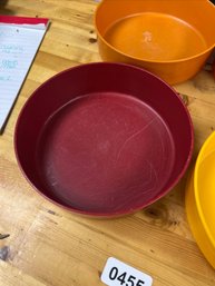 Vintage Set Of 4 Little Wonders Autumn Colored Tupperware