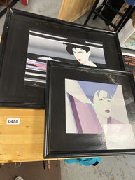 Set Of Two Patrick Nagle Style Prints