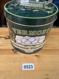 Vermont Common Crackers Tin  Classic New England Nostalgia
