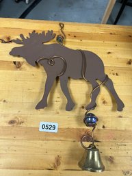 Metal Moose Wall Hanging  Cabin & Lodge Dcor