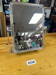 Small Mirror On Stand  Vanity Or Dcor Accent