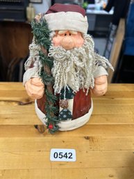 Plaster Santa Claus Table Decoration
