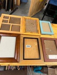 Lot Of 6 Picture Frames