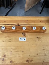 Small Wooden Hanging Rack