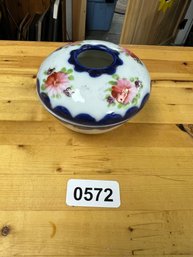 Vintage Ceramic Painted Hair Catcher