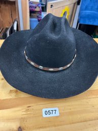 100% Wool Black Bailey Hat